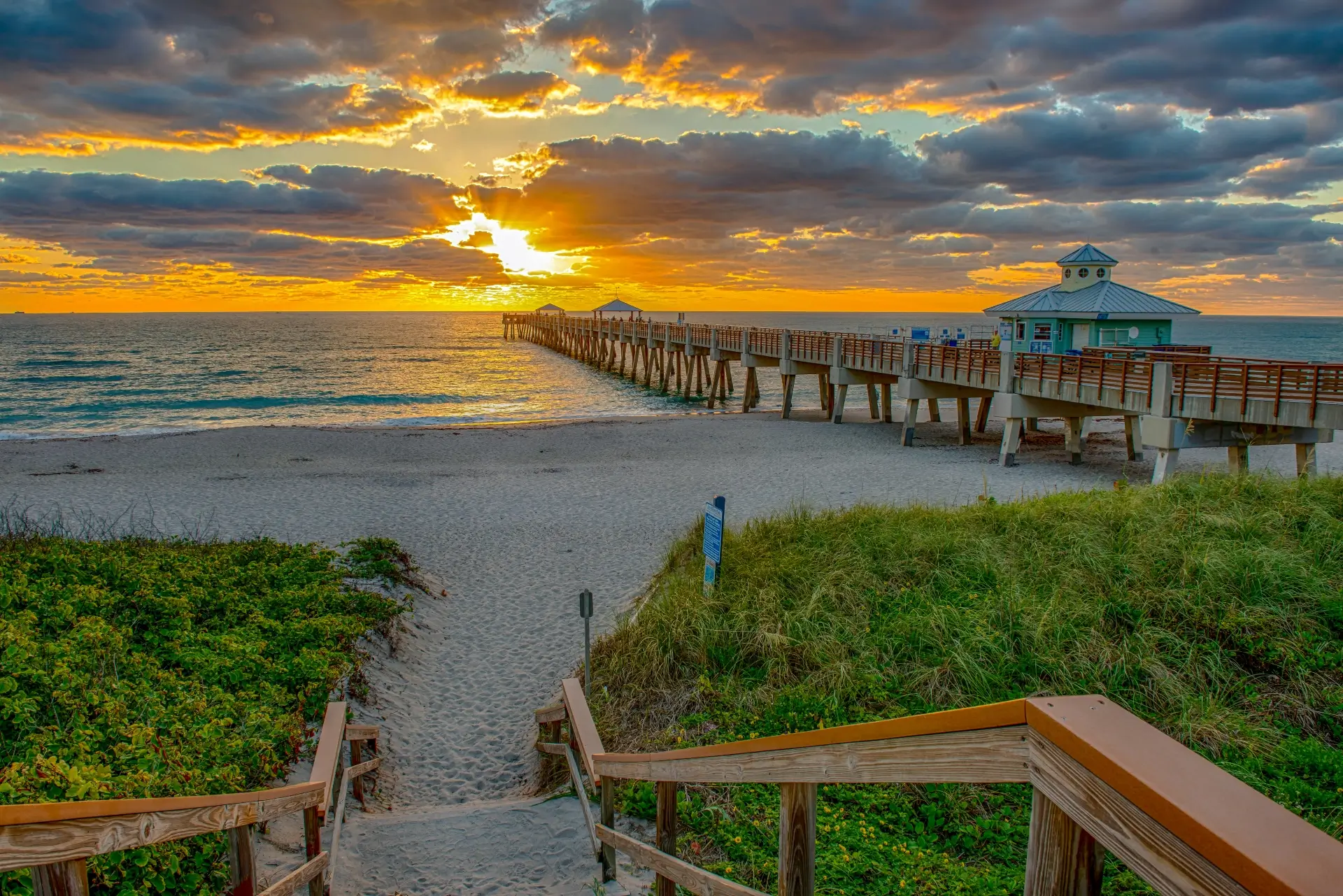 Sunrise Juno beach