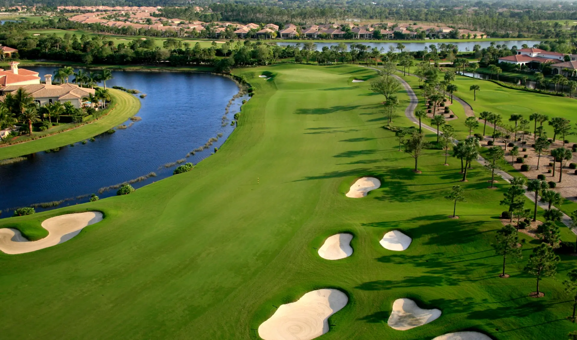 Florida Golf Course Flyover