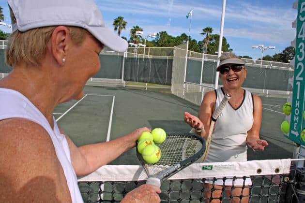 Tennis game