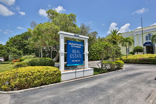 Michael Saunders Office sign