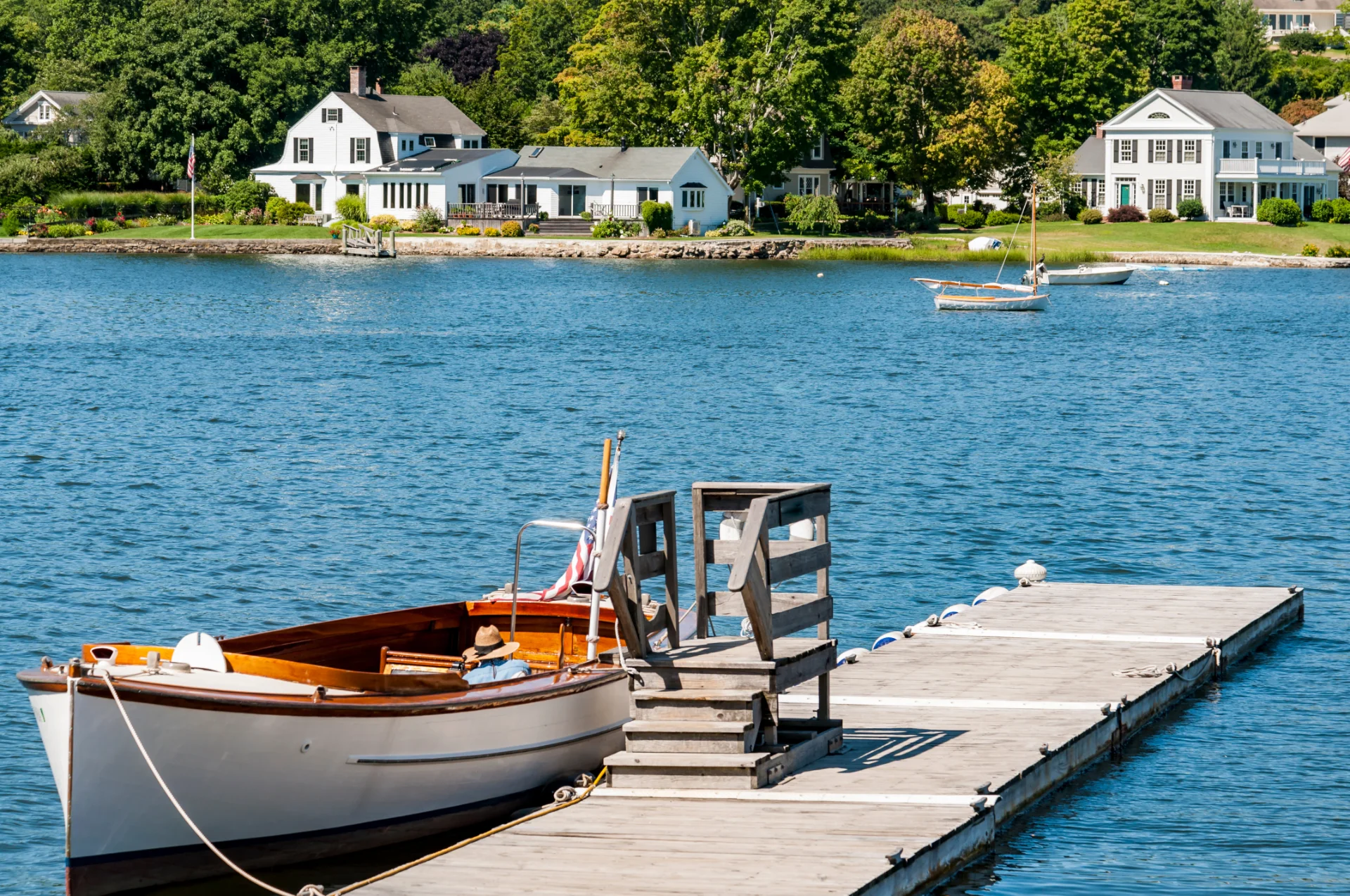 lake and boat