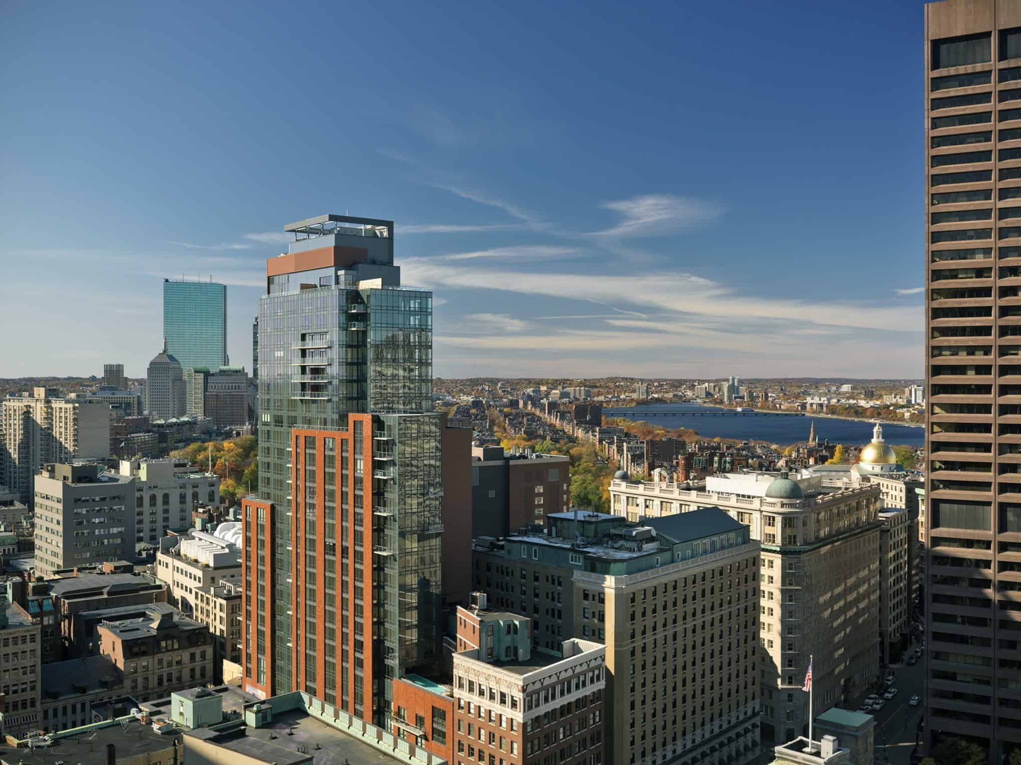 45 Province with the Charles River and Beacon Hill beyond