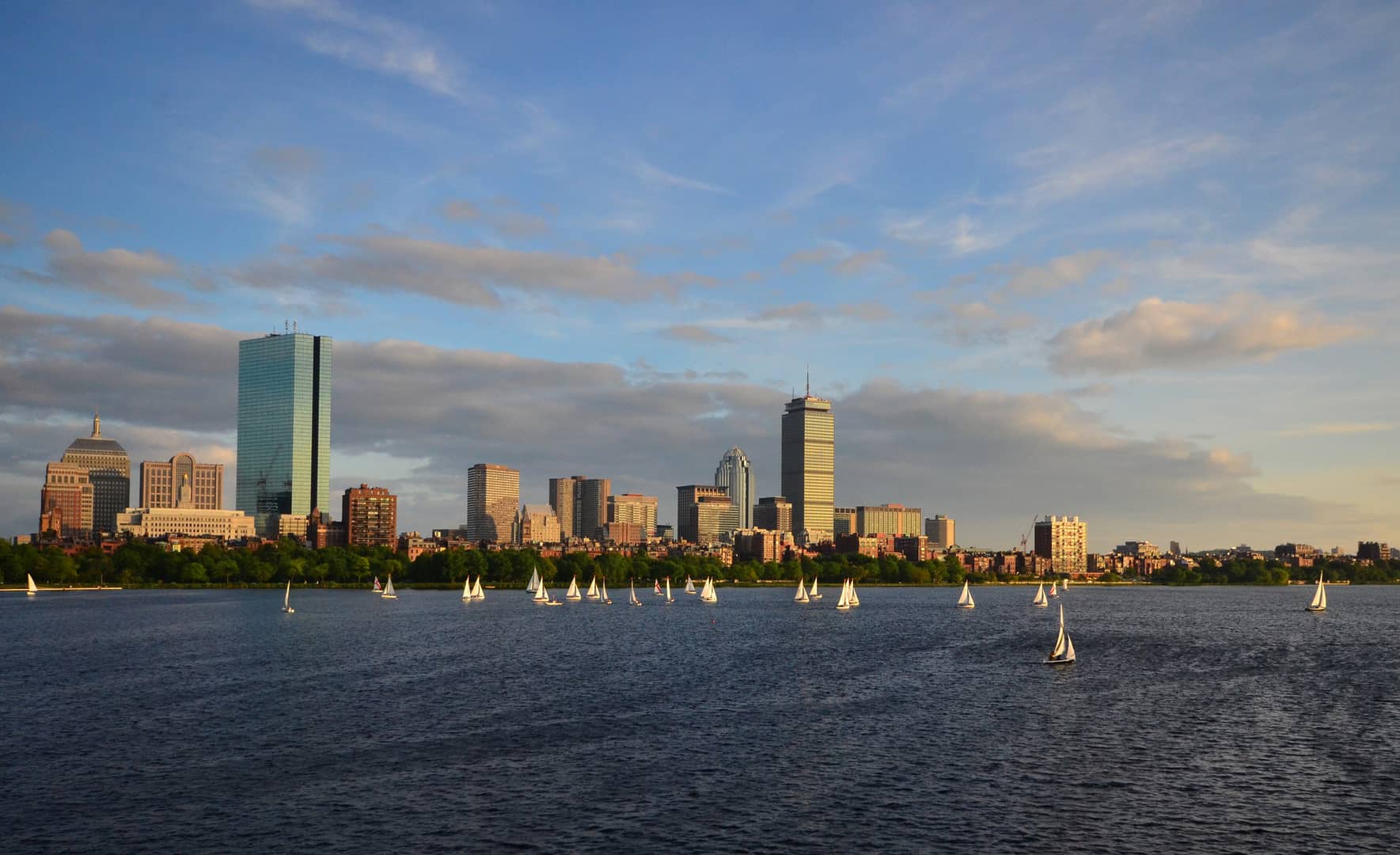 boston from the charles