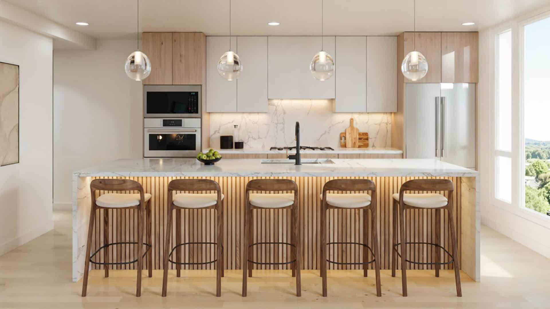 The Belmont- Somerville Luxury Condos - Kitchen