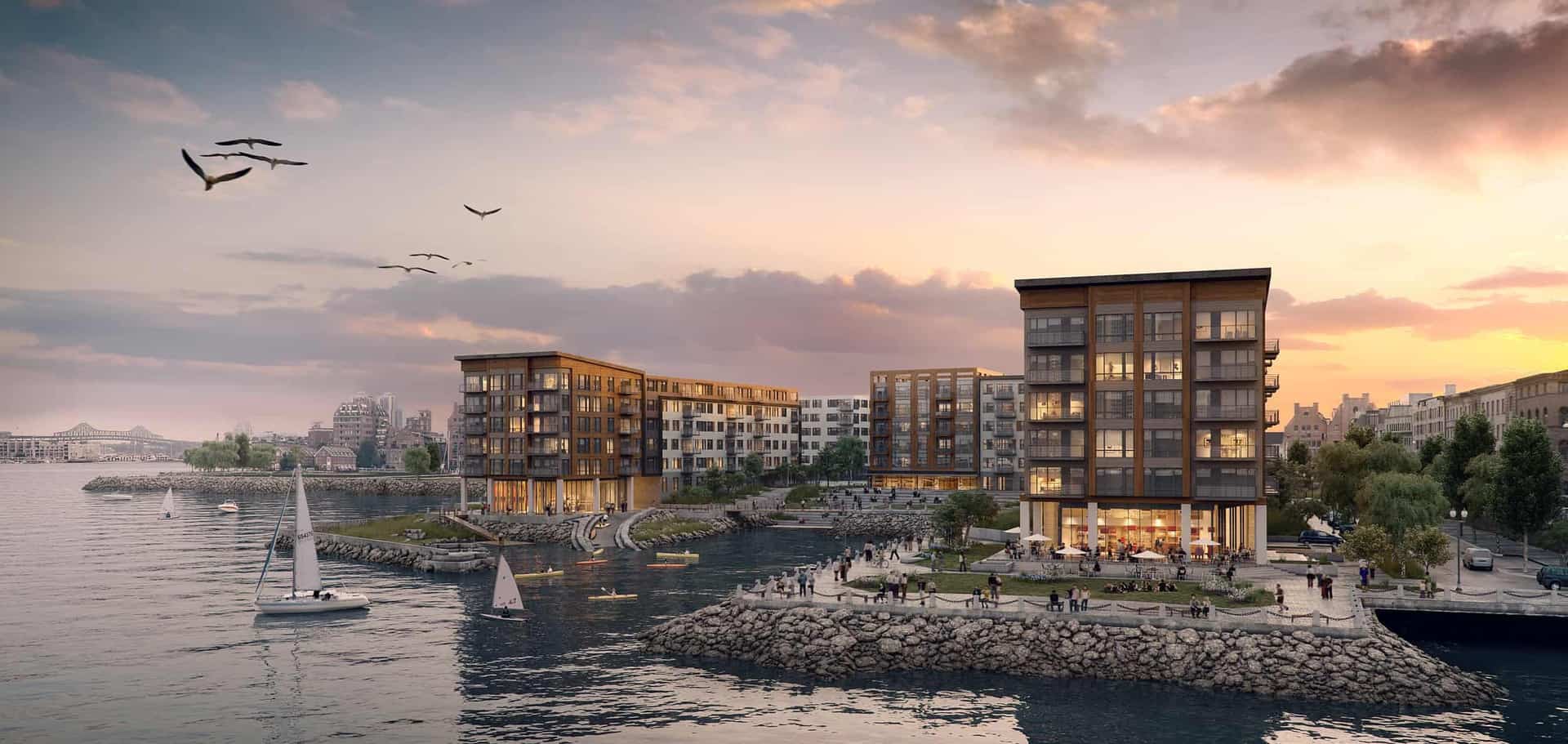 DOX at Clippership Wharf | East Boston Waterfront Rentals