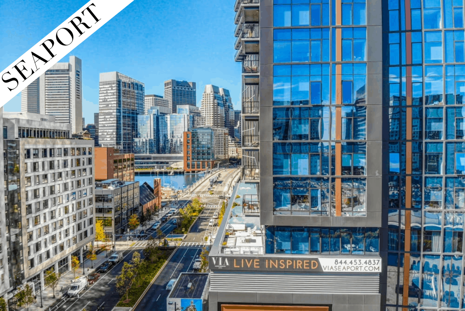 VIA Seaport  Boston Luxury Rentals - Broad Street Boutique Realty