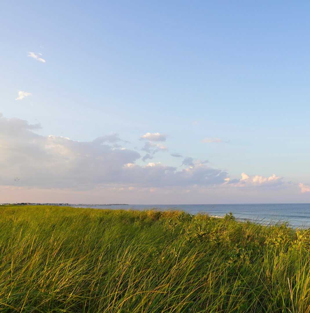 New Hampshire Beach at Sunset