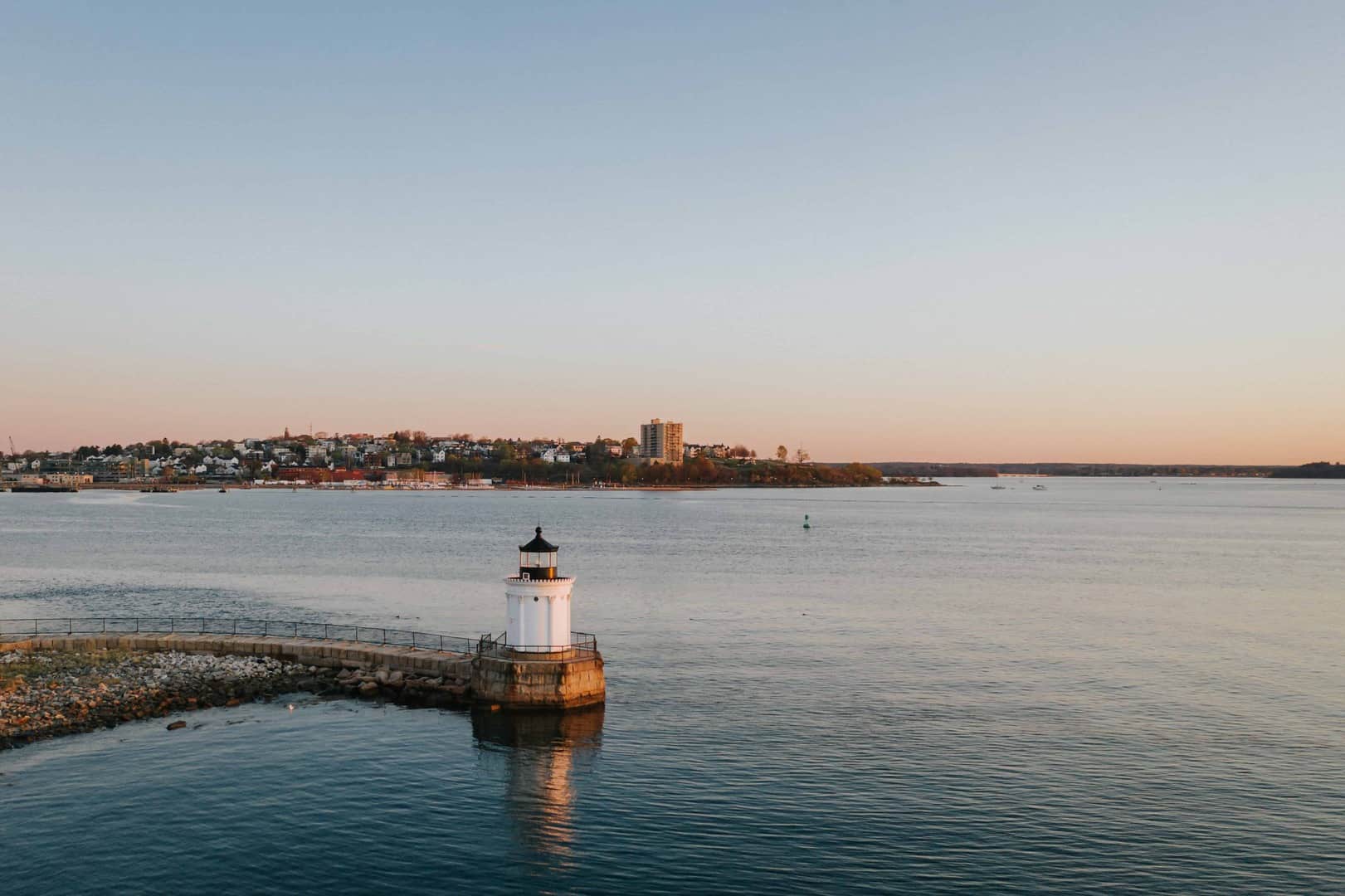 Famous lightghouse in Maine