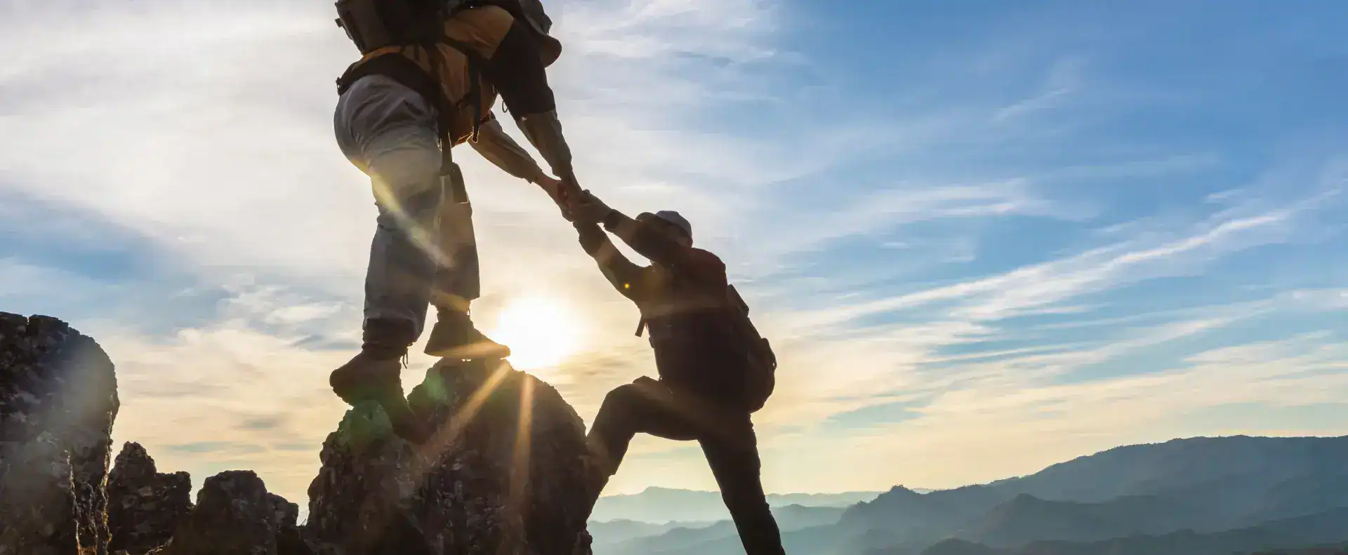 Rock climbers