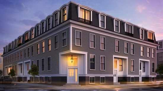 Townhouses at City Point Luxury Condos South Boston