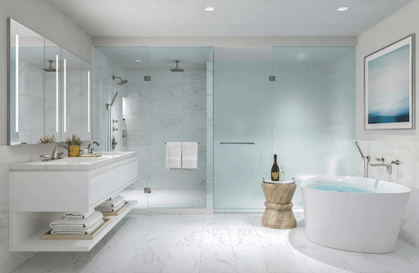 St. Regis Residences Boston Master Bathroom