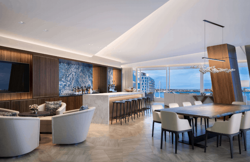 St. Regis Residences Boston Common Lounge