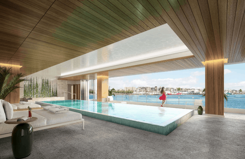 Pool at St. Regis Boston - St. Regis Residences Boston 