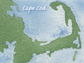 Cape Cod map