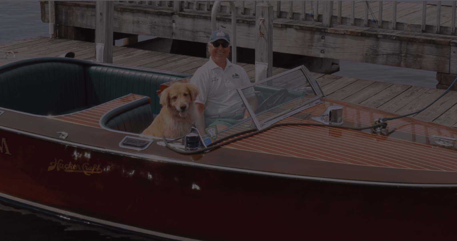 Spencer Hughes on a Boat