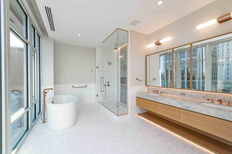 The Archer Residences Boston MA - The Archer: Bath alt view