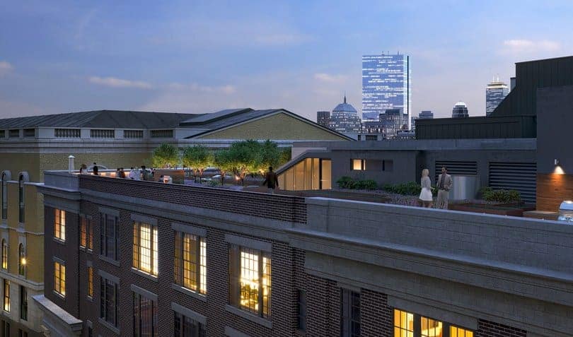 The Archer Residences Boston MA - The Archer: Roofdeck