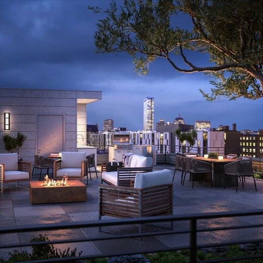 88W Boston MA - 88W rooftop deck