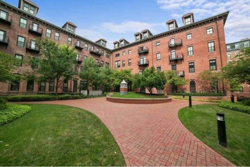 The Penmark condos Boston MA - The Penmark South End; Courtyard