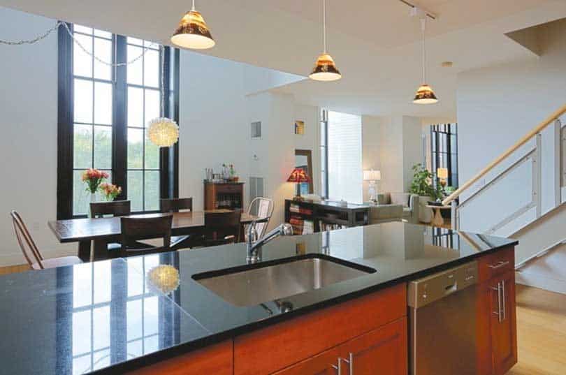 The Penmark condos Boston MA - The Penmark South End; Third floor loft