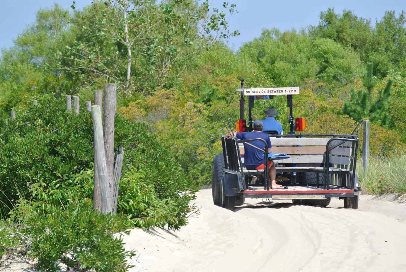 Beach Tram Barnegat Light